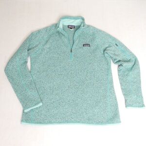 Patagonia Women’s XL Quarter Zip Polartec Fleece Pullover Pocket